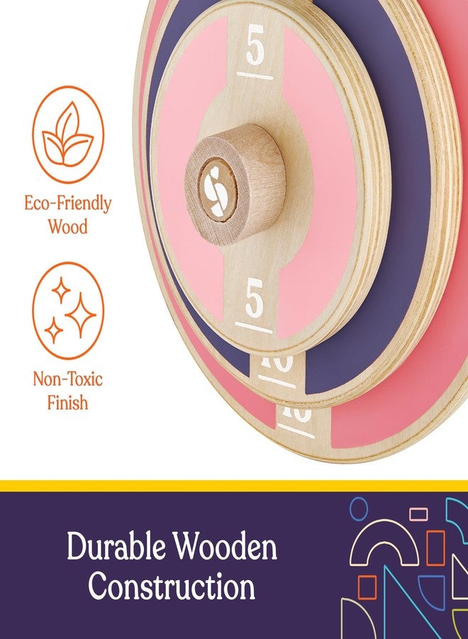 Special Supplies Kids Wooden Workout Play Weights Set - Adjustable Dumbbells Set for Home Gym Equipment, Exercise Workout Set for School or Home Fitness Activities, Pastel Colors (Set of 2 Dumbbells) - Image 5